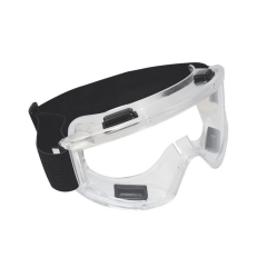 Starline G-024A-C Şeffaf Kafa Bantlı Ventilli Optik Lensli Antifog Gözlük