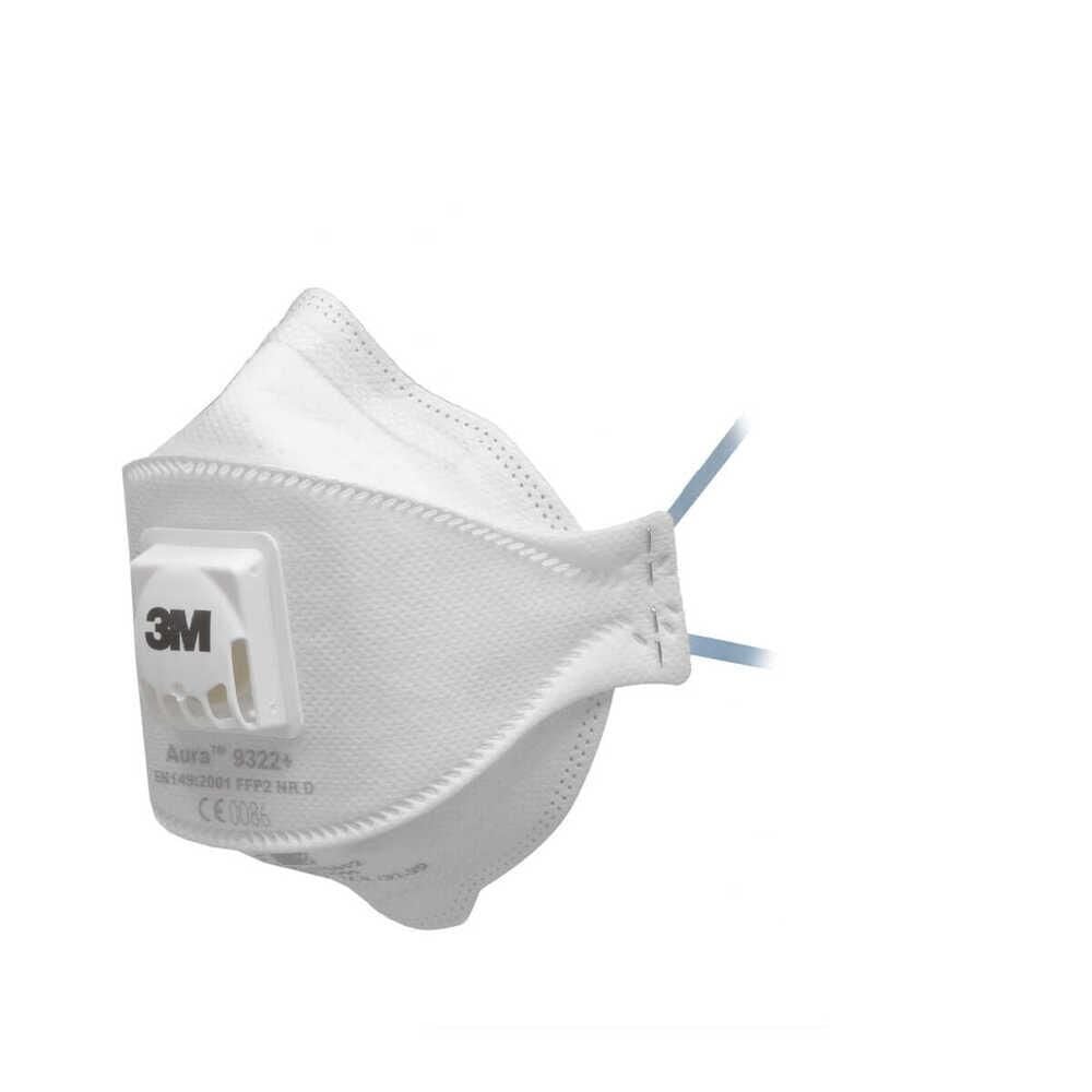 3M 9322+ Ventilli Toz Maskesi FFP2 Aura