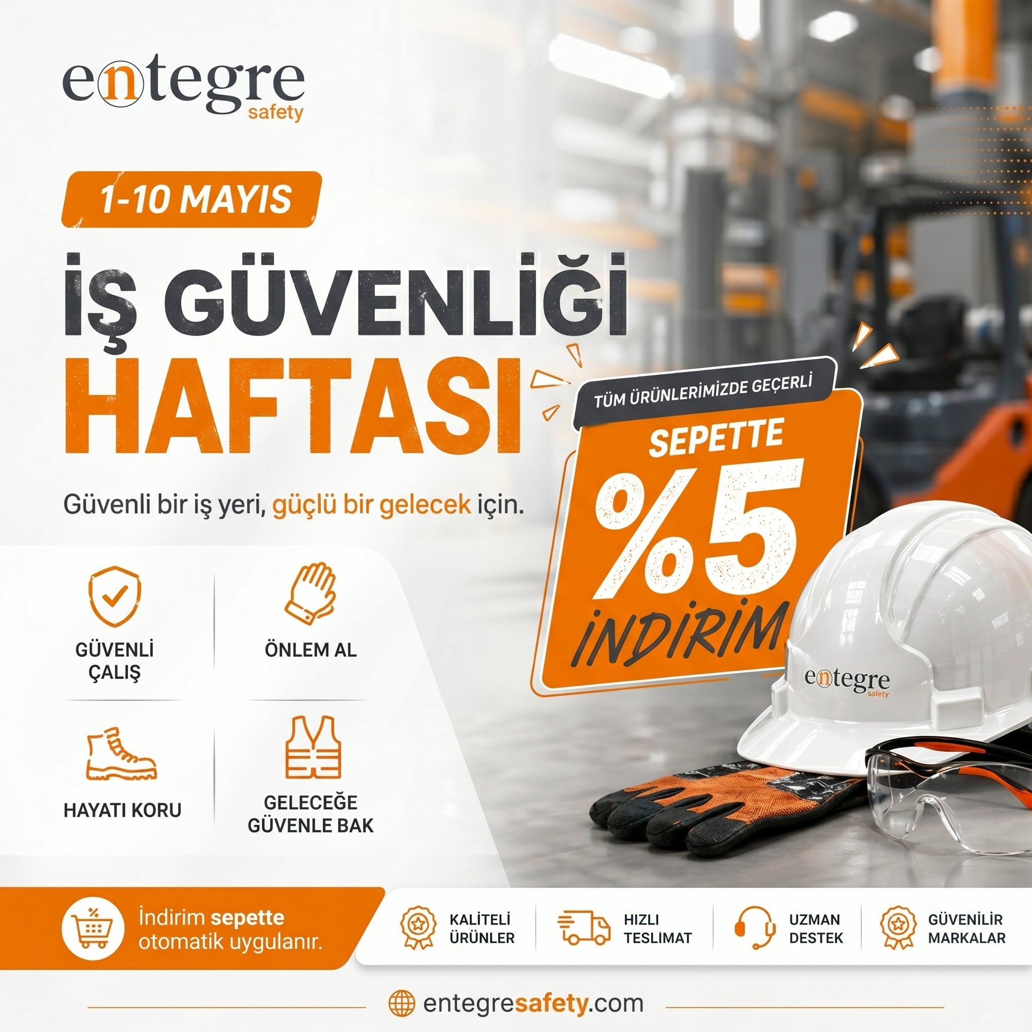 İş Güvenliği Haftası İndirim Kampanyası