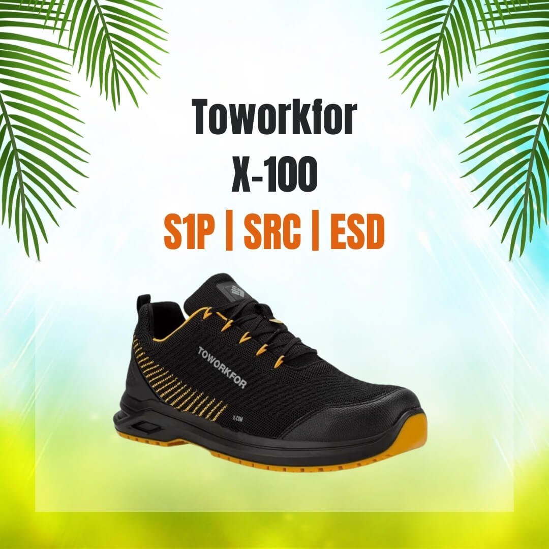 Toworkfor yazlık iş ayakkabısı, trail sandalet iş ayakkabısı