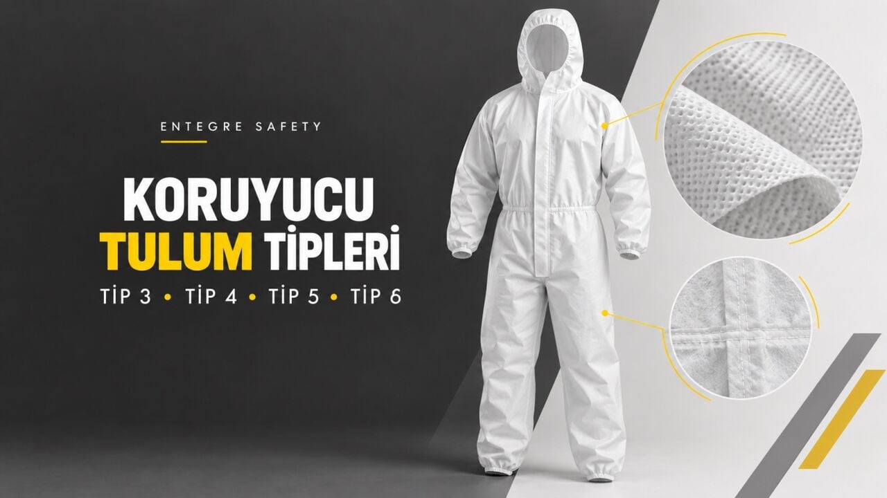 Koruyucu Tulumlarda Tip 3, 4, 5 ve 6 Farkları