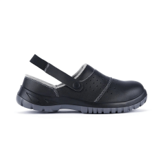 Mekap Pro 211-03 O1 SRC Siyah Mikrofiber Deri Sabo İş Terliği