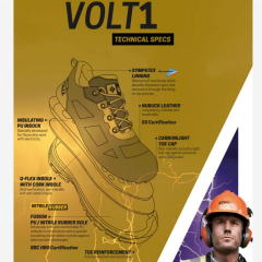 Toworkfor Ohm SB | PL | SR | FO | E | WR | WPA | HRO Elektrikçi İş Ayakkabısı