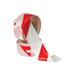 Emniyet İkaz Şeridi Kırmızı Beyaz 500 Metre