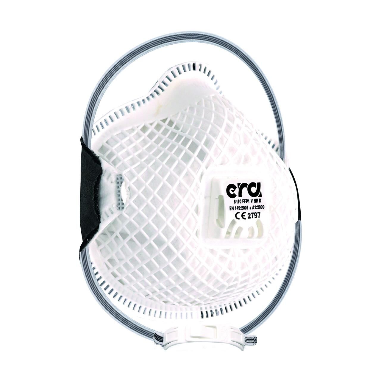 Era Eraflex Serisi 8110 V FFP1 NR D Ventilli Fileli Model Maske 10'lu Paket
