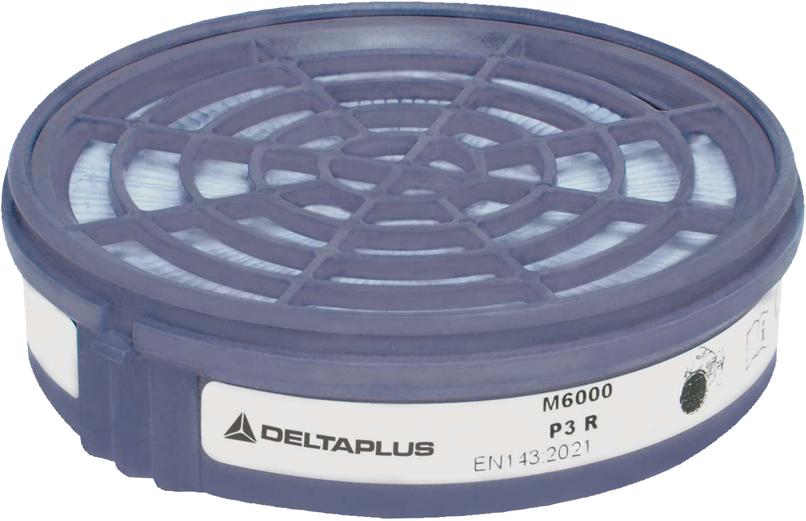 Delta Plus M600 P3 Yarım Yüz Maske İçin Uygun P3 Filtre Kartuşu 2'Li Paket