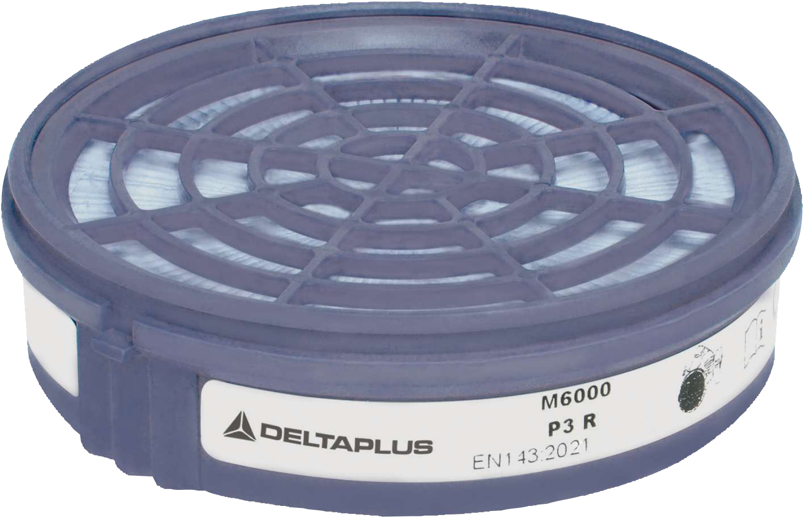 Delta Plus M600 P3 Yarım Yüz Maske İçin Uygun P3 Filtre Kartuşu 2'Li Paket