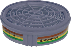 Delta Plus M600 Abek1 Yarım Yüz Maske İçin Uygun A1B1E1K1 Filtre Kartuşu 2'Li Paket