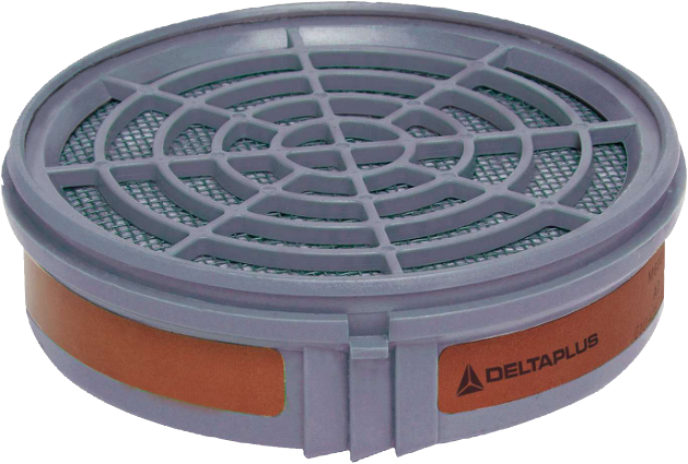 Delta Plus M600 A2 Yarım Yüz Maske İçin Uygun A2 Filtre Kartuşu 2'Li Paket