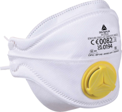 Delta Plus M1205Vc Ffp2 Nr D 4 Katlı Ventilli Maske 10'Lu Kutu