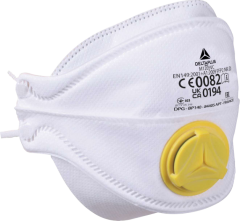Delta Plus M1205Vc Ffp2 Nr D 4 Katlı Ventilli Maske 10'Lu Kutu
