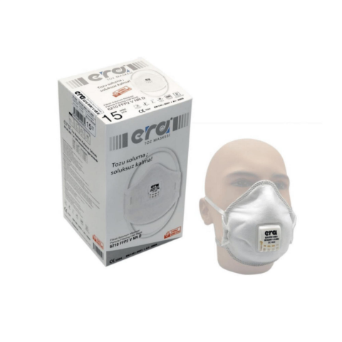 Era Konik Serisi 6210 V FFP2 NR D Ventilli Maske 15'li Paket