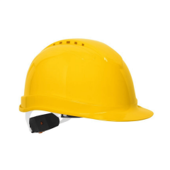 Essafe GE1551 Vidalı İçlikli 8 Nokta Bağlantı Ter Bantlı Eko Baret Sarı