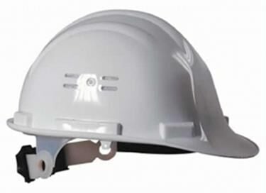 Essafe GE 1548 Havalandırmalı Kulaklık Takılabilir Sürgülü Baret Beyaz