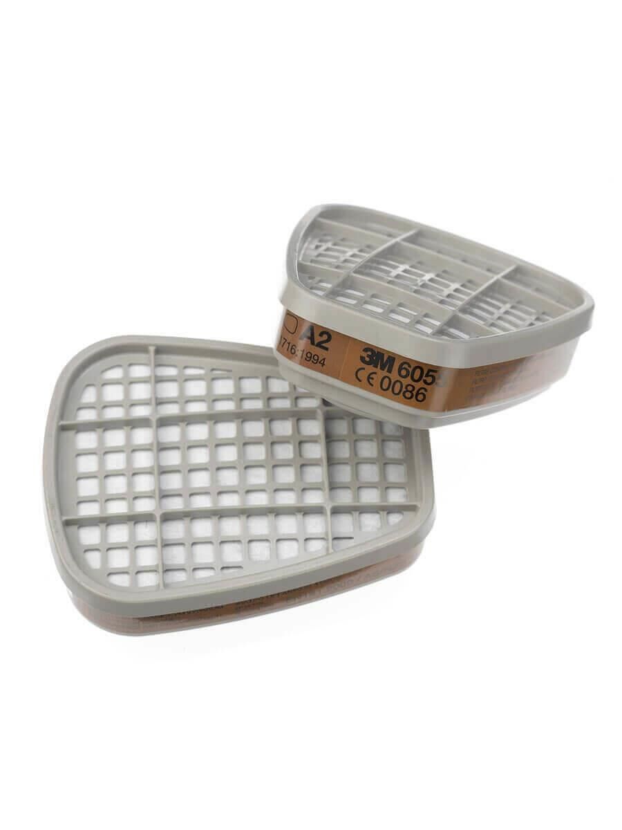 3M™ 6055 A2 Organik Gaz ve Buhar Filtresi (2'li Paket)