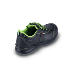 Segura Vezuv SGR-32 S3 SRC Siyah Baskılı Deri Bağcıklı Çelik Burun Çelik Ara Taban İş Ayakkabısı