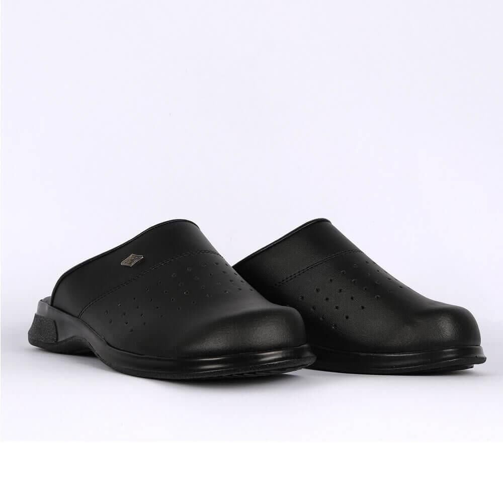 Magia Comfort Mikrofiber Deri Ortopedik Sabo Terlik Siyah 42