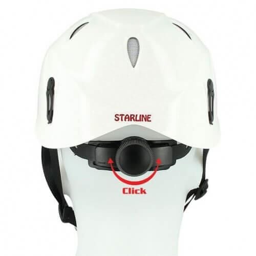 Starline 9055 8 Adet Havalandırma Delikli Kısa Siperli Yüksekte Çalışma ve Dağcı Bareti