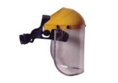 Essafe GE 1206 Yüz Koruyucu Siperlik Alüminyum Destekli Şeffaf Vizörlü