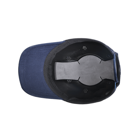 Kaan Flex KF-5000 Darbe Emici Şapka Baret Fileli Kep Lacivert