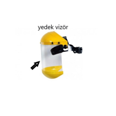 Essafe GE 1250 Alüminyum Desteksiz Yedek Vizör Şeffaf 20x40 cm