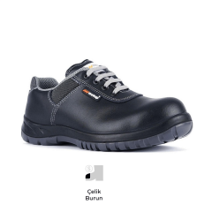 Mekap Jeriko 294-01 S2 SRC Vidala Deri Çelik Burun İş Ayakkabısı