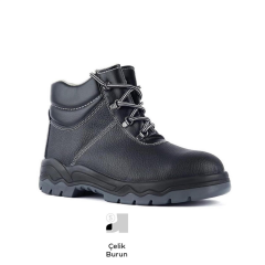 Mekap Loader 072 S1 SRC Deri Çelik Burun İş Botu