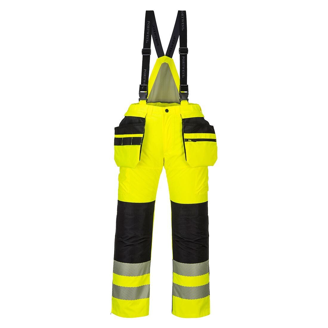 Portwest PW351 Hi-Vis Kışlık Askılı İş Pantolonu