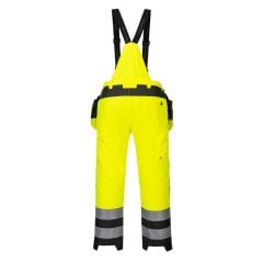 Portwest PW351 Hi-Vis Kışlık Askılı İş Pantolonu
