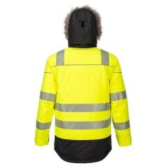 Portwest PW369 Hi-Vis Kışlık Parka Ceket Sarı