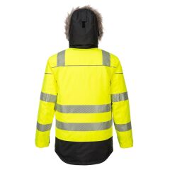Portwest PW369 Hi-Vis Kışlık Parka Ceket Sarı