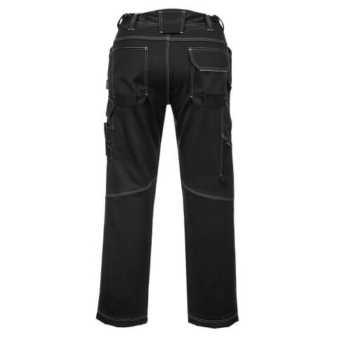 Portwest PW304 Hafif Esnek İş Pantolonu Siyah Dizlikli