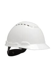 3M™ H700 Beyaz Baret Mandallı Havalandırmalı Plastik Ter Bantlı