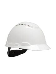 3M™ H700 Beyaz Baret Mandallı Havalandırmalı Plastik Ter Bantlı