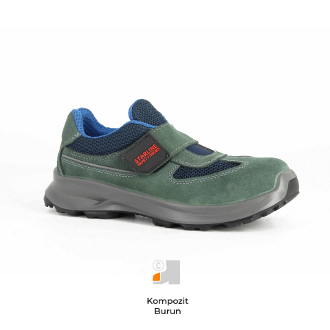 Starline STL-9081 S1 SRC Süet Kompozit Burun İş Ayakkabısı
