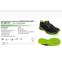 Starline STL-9061 S1P SRC Micro Fiber Kompozit Burun İş Ayakkabısı
