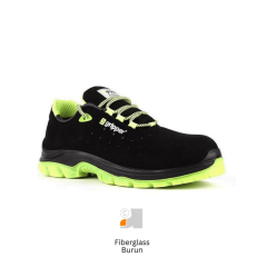 Mekap Pro Gripper Amur GPR-155 S1 SRC Mikrofiber Süet Deri Fiberglass Burun Spor İş Ayakkabısı