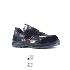 Segura Army SGR-511 S1 SRC Süet Deri Tekstil Cırtlı Çelik Burun İş Ayakkabısı