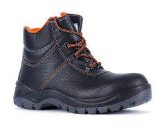 Mekap Policap 023 S3 SRC Baskılı Deri Fiberglass Burun Kevlar Ara Taban İş Botu