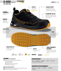 Toworkfor X-500 S1P | SRC | ESD İş Ayakkabısı