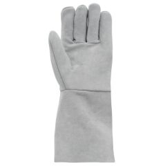 Beybi KYN-01 Avuç İçi ve El Üstü 1. Sınıf Dana Yarma Deri Eko Kaynakçı 100° Temas Isı Dirençli İş Eldiveni EN388 4322X EN407 413X4X