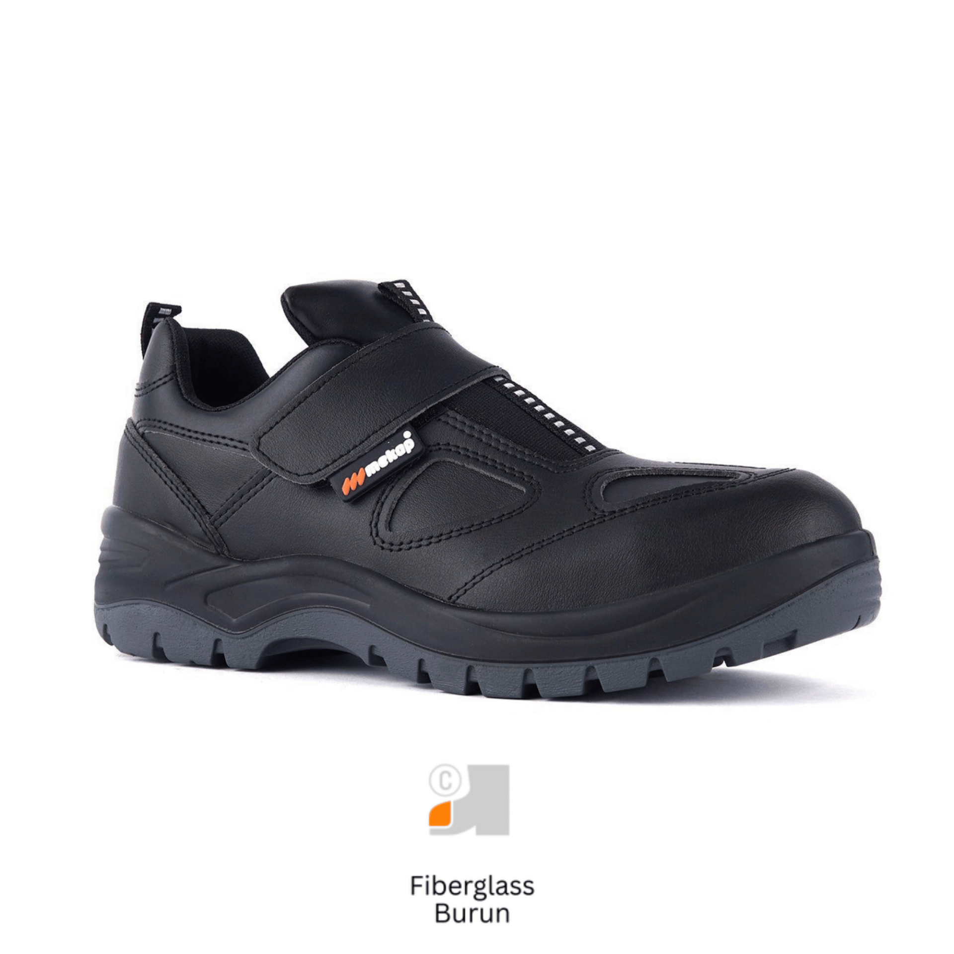 Mekap Pro Policap 155-02 S2 SRC Vidala Deri Fiberglass Burun İş Ayakkabısı