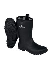 Delta Plus Nickel S5 Cı Fo A E Src Çelik Burun Çelik Ara Taban Pvc Çizme Askılı 27 Cm Siyah