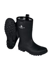 Delta Plus Nickel S5 Cı Fo A E Src Çelik Burun Çelik Ara Taban Pvc Çizme Askılı 27 Cm Siyah