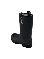 Delta Plus Nickel S5 Cı Fo A E Src Çelik Burun Çelik Ara Taban Pvc Çizme Askılı 27 Cm Siyah