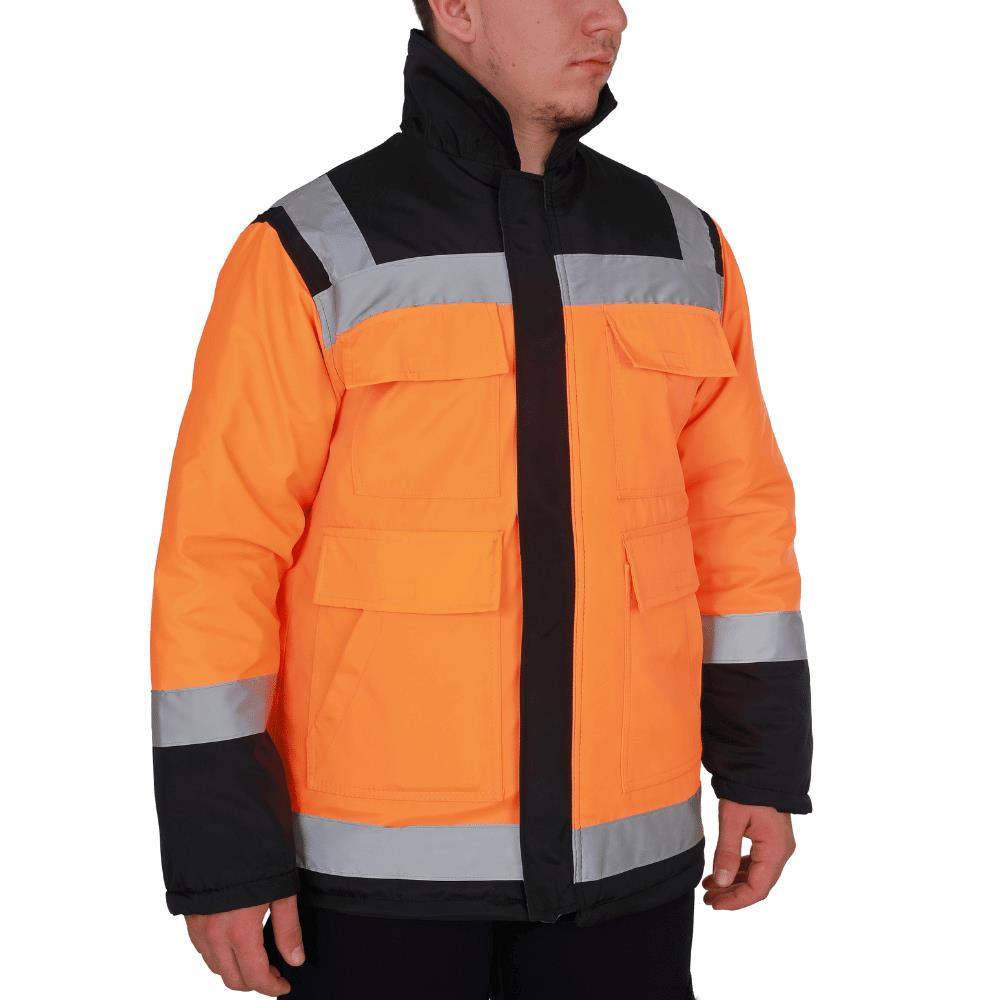 Bondit Reflektörlü Kaban Turuncu Lacivert Fleto Cepli