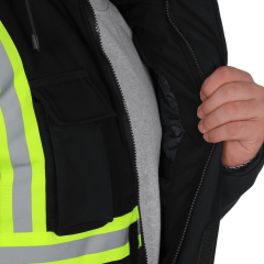 Softshell Kaban Kapişonlu Reflektörlü