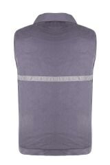 Gabardin Kapitoneli Yelek 7X7 Gri
