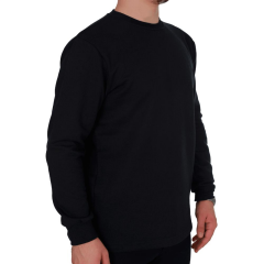 Bisiklet Yaka Sweatshirt Lacivert