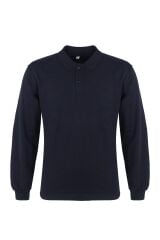 Polo Yaka Sweatshirt Lacivert